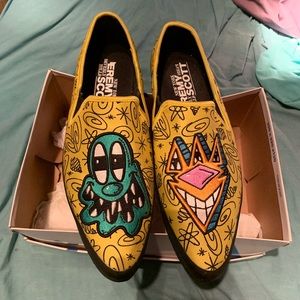 Unisex Men’s Jeremy Scott X Kenny Scharf slip ons